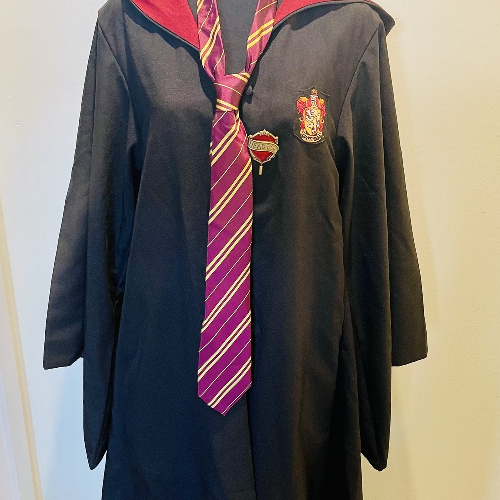 100% Polyester Harry PotterKids Wizard Costume with Tie And Wand-UNIVERSAL